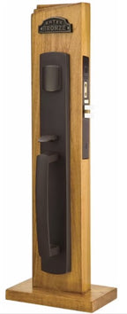 Emtek Longmont Entrada Mortise Bronce
