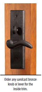 Emtek chapa para puerta