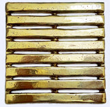 Coladera Para Baño Acabado En Bronce