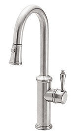 California Faucets Davoli Grifo de cocina extraíble - Caño alto