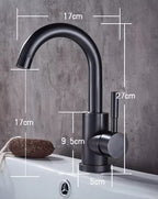 grifo para lavabo de baño bronce 