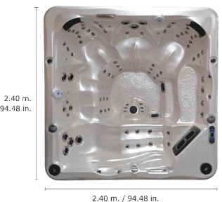 Hot Tub para Jardín para 3 adultos