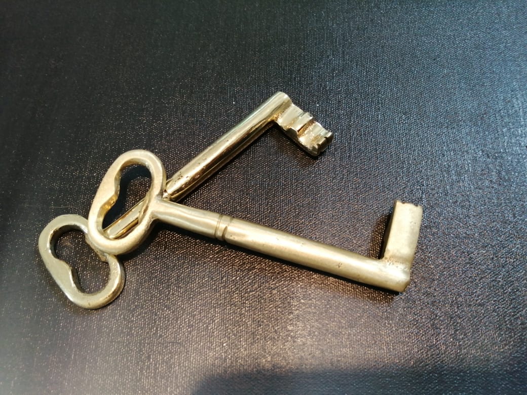 Llave Destapador De Botellas Bronce