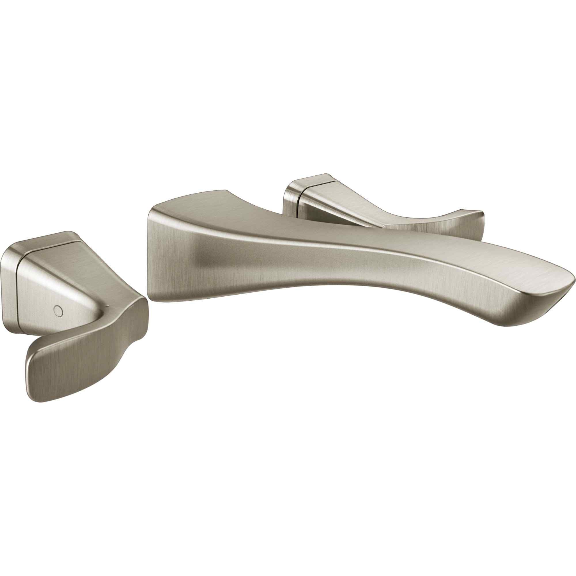 Tesla™ Llave de dos manijas de montaje en pared para lavamanos
