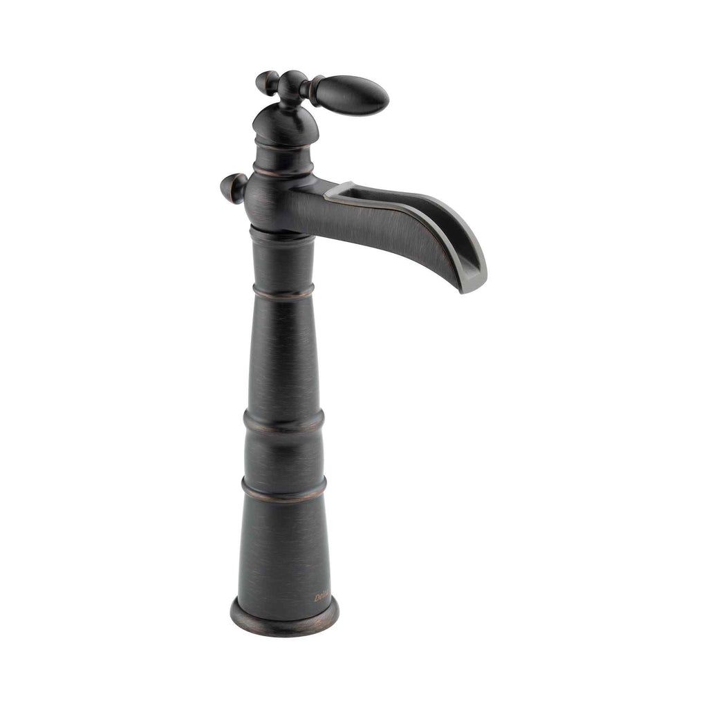 Delta Victorian™ Llave de combinación de una manija para lavamanos con elevador, sin emergente