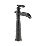 Delta Victorian™ Llave de combinación de una manija para lavamanos con elevador, sin emergente