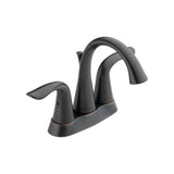 Delta Lahara® Llave de combinación de dos manijas para lavamanos