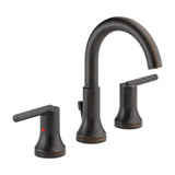 Delta Trinsic® Widespread Lavatory Faucet w/ metal pop-up
