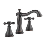 Delta Cassidy™ Llave de extensión de dos manijas para lavamanos con conjunto emergente de metal