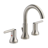 Delta Trinsic® Widespread Lavatory Faucet w/ metal pop-up
