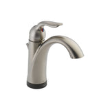 Delta Lahara® Llave para lavamanos de una manija con tecnología Touch2O.xt™