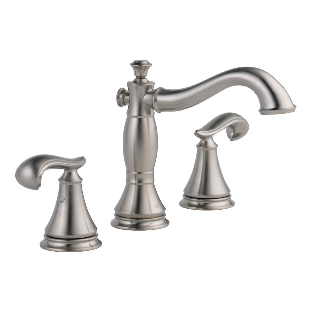 Delta Cassidy™ Llave de extensión de dos manijas para lavamanos con conjunto emergente de metal