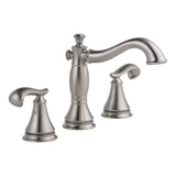 Delta Cassidy™ Llave de extensión de dos manijas para lavamanos con conjunto emergente de metal