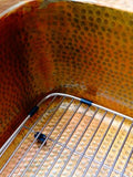 Fregadero de cobre para cocina