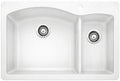 Granito fregadero para cocina doble cubetas 