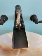 Dark Bronze Waterfall Horse Faucet Drinking or Standing Horse