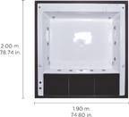 Aqua Spa Iguazu Hot Tub, Tina de Jardin