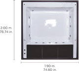 Aqua Spa Iguazu Hot Tub, Tina de Jardin