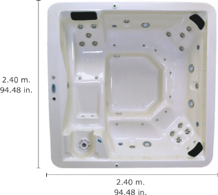 Aqua Spa Jumbo Tina de Jardin