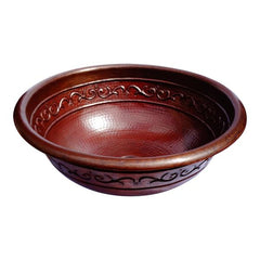 Lavabo de cobre para baño