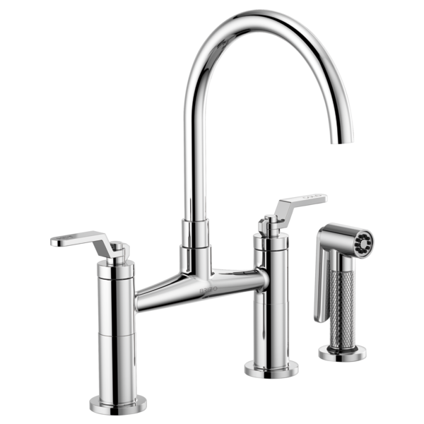 Grifo de puente con tubo de arco y manija industrial - LITZE®