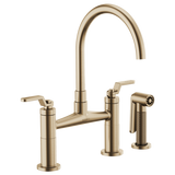 Grifo de puente con tubo de arco y manija industrial - LITZE®