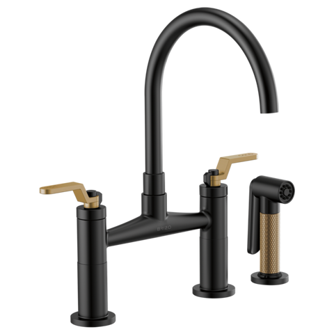 Grifo de puente con tubo de arco y manija industrial - LITZE®