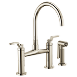Grifo de puente con tubo de arco y manija industrial - LITZE®