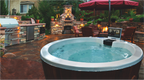 Aqua Spa Paridise con Gabinete en Madera Teca hottub
