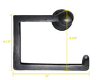 Porta Papel de Baño de Bronce