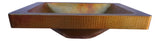 Lavabo de cobre semi vessel
