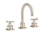 steampunk bay grifo para baño estilo vapor con manerales extendidos Widespread High Spout - Wheel Handle 8602W-SN1
