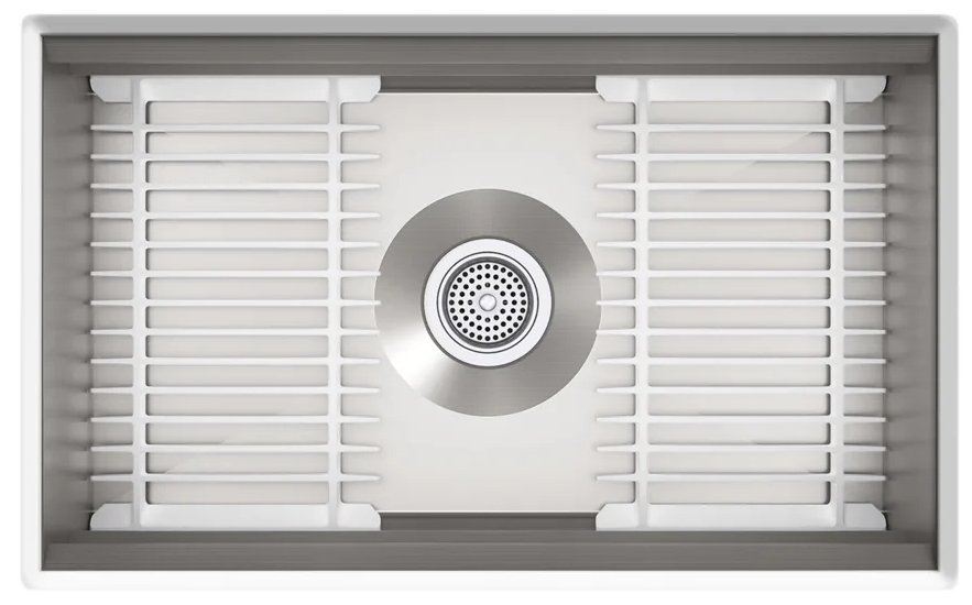 KHOLER K-23651-NA Fregadero de cocina de una base de acero inoxidable de 29 pulgadas